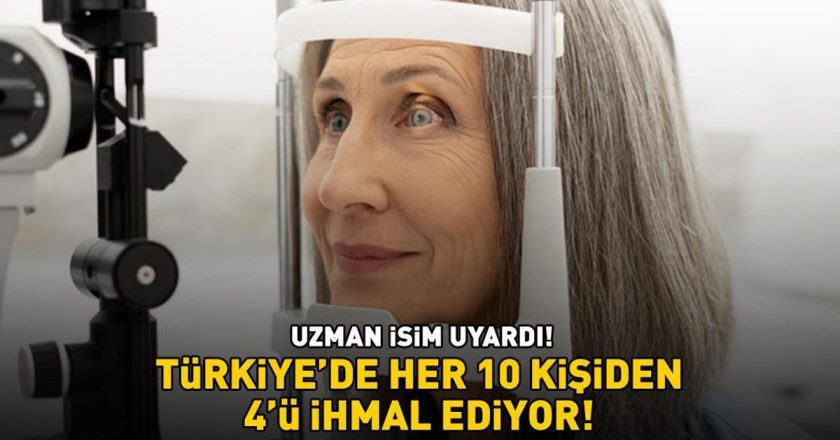 Türkiye’de her 10 kişiden 4’ü ihmal ediyor! Uzman uyarıyor: Erken teşhis ve bilinçli davranışla bunun önüne geçmek mümkün.